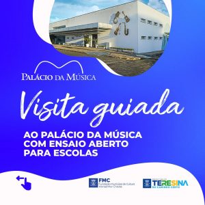 Palácio da Música abre inscrições para visitas guiadas de escolas (Foto: Ascom FMS)

