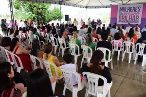 Lançamento da campanha “Mulheres que fazem Teresina brilhar” (Foto: Jailson Soares/Semcom)