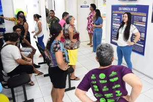 Abertura da campanha de vacinação contra a gripe (Foto: Jailson Soares/SEMCOM)
