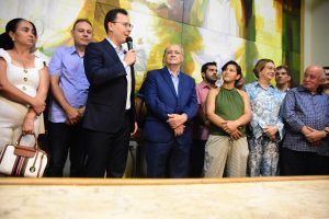 Posse do novo secretário de Esporte e Lazer de Teresina (Foto: Jailson Soares/SEMCOM)