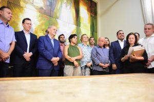 Posse do novo secretário de Esporte e Lazer de Teresina (Foto: Jailson Soares/SEMCOM)