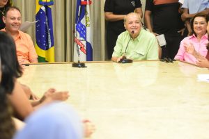 Posse dos novos membros do Conselho Municipal de Assistência Social (Foto: Jailson Soares/Semcom)
