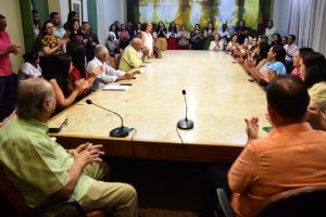 Posse dos novos membros do Conselho Municipal de Assistência Social (Foto: Jailson Soares/Semcom)