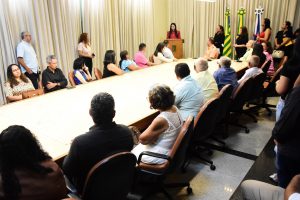 Posse dos novos membros do Conselho Municipal de Assistência Social (Foto: Jailson Soares/Semcom)