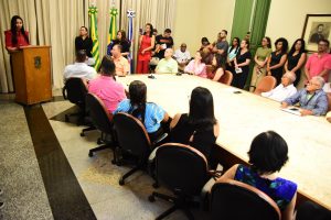 Posse dos novos membros do Conselho Municipal de Assistência Social (Foto: Jailson Soares/Semcom)