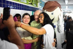 Abertura da Campanha de Vacinação nas escolas (Foto: Jailson Soares/SEMCOM)