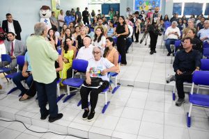 Abertura da Campanha de Vacinação nas escolas (Foto: Jailson Soares/SEMCOM)