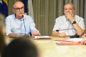 Reunião pesquisa de mercado sobre oportunidades de trabalho e renda em Teresina (Foto: Jailson Soares/SEMCOM)