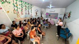 SMPM realiza rodas de conversa e ações de saúde em alusão ao Outubro Rosa (Foto: ASCOM/SMPM)
