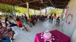 SMPM realiza rodas de conversa e ações de saúde em alusão ao Outubro Rosa (Foto: ASCOM/SMPM)