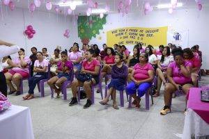 SMPM realiza rodas de conversa e ações de saúde em alusão ao Outubro Rosa (Foto: ASCOM/SMPM)