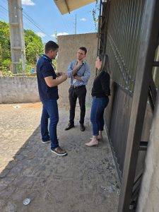 Prefeitura de Teresina resolve problema de iluminação na Taboca do Pau Ferrado (Foto: ASCOM/ETURB)