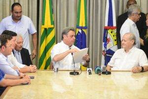 Posse do novo secretário da Semai (Foto: Jailson Soares/Semcom)