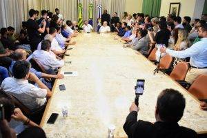 Posse do novo secretário da Semai (Foto: Jailson Soares/Semcom)