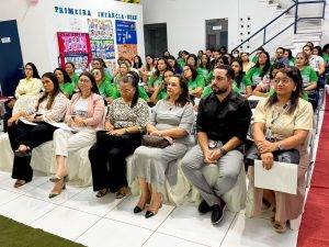 SEMCASPI realiza Encontro de Integração da Primeira Infância no SUAS/Criança Feliz e apresenta reordenamento do serviço (Foto: ASCOM/SEMCASPI)