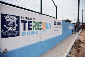 Inauguração da Quadra Poliesportiva no Parque Brasil 4 (Foto: Jailson Soares/Semcom)