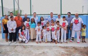 Inauguração da Quadra Poliesportiva no Parque Brasil 4 (Foto: Jailson Soares/Semcom)