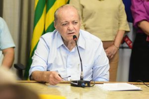 Reunião secretariado na Prefeitura (Foto: Jailson Soares/ Semcom)