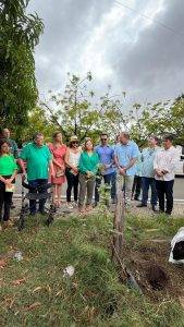 SEMAM participa de ação de plantio no TCE-PI e reforça compromisso com a arborização urbana (Foto: ASCOM/SEMAM)