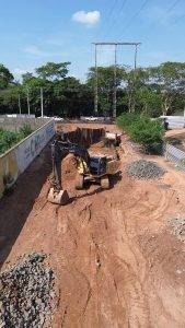 Superintendente e equipes da SDU Sul vistoriam obras na Zona Sul de Teresina (Foto: ASCOM/SDU Sul)