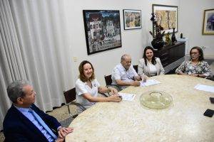 Celebração da parceria entre a Prefeitura e o Ministério Público (Foto: Jailson Soares/SEMCOM)