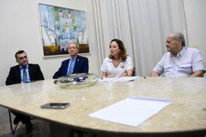 Celebração da parceria entre a Prefeitura e o Ministério Público (Foto: Jailson Soares/SEMCOM)