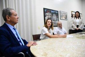Celebração da parceria entre a Prefeitura e o Ministério Público (Foto: Jailson Soares/SEMCOM)