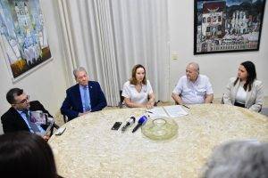 Celebração da parceria entre a Prefeitura e o Ministério Público (Foto: Jailson Soares/SEMCOM)