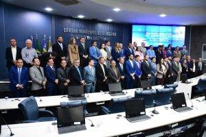 Abertura do Ano Legislativo na Câmara Municipal de Teresina (Foto: Jailson Soares/Semcom)