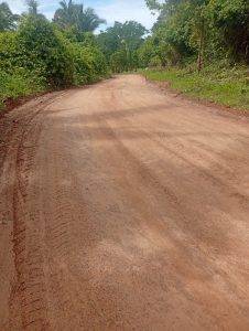 Melhoria de estrada na Zona Rural Leste (Foto: ASCOM/SDR)