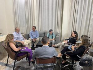 Reunião no Gabinete do prefeito de Teresina, Silvio Mendes (Foto: ASCOM/FMC)