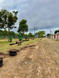 Ação de revitalização (Foto: ASCOM/SDU Sul)
