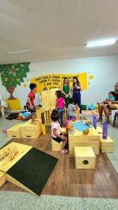 Entrega de Bebeteca no Florescer Norte II (Foto: ASCOM/SMPM)