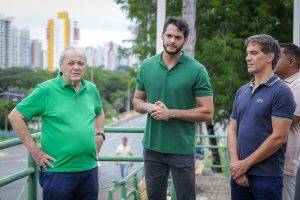 Visita do Prefeito Silvio Mendes ao Centro de Teresina (Foto: Lucas Dias/SEMCOM)