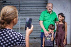 Visita do Prefeito Silvio Mendes ao Centro de Teresina (Foto: Lucas Dias/SEMCOM)