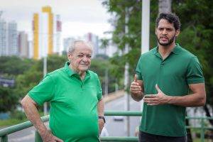 Visita do Prefeito Silvio Mendes ao Centro de Teresina (Foto: Lucas Dias/SEMCOM)