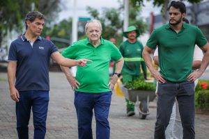 Visita do Prefeito Silvio Mendes ao Centro de Teresina (Foto: Lucas Dias/SEMCOM)
