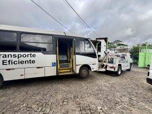 Recolhimento da frota do Transporte Eficiente (Foto: ASCOM/STRANS)