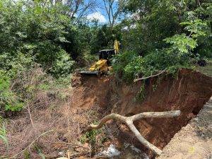 Obra na Avenida Maranhão (Foto: ASCOM/SDU Sul)