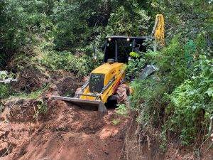 Obra na Avenida Maranhão (Foto: ASCOM/SDU Sul)