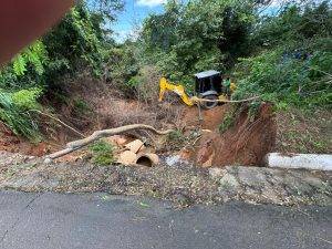 Obra na Avenida Maranhão (Foto: ASCOM/SDU Sul)