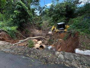 Obra na Avenida Maranhão (Foto: ASCOM/SDU Sul)