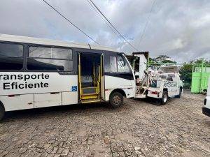 Recolhimento da frota do Transporte Eficiente (Foto: ASCOM/STRANS)