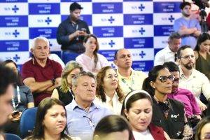 Assinatura de ordens de serviço do Novo PAC Saúde (Foto: Jailson Soares/Semcom)