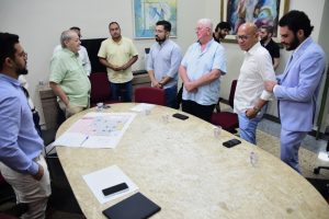 Apresentação do projeto de revitalização da Praça da Igreja da Vila Operária (Foto: Jailson Soares/SEMCOM)