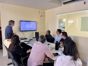 Reunião sobre o novo sistema tributário (Foto: ASCOM/SECTI)